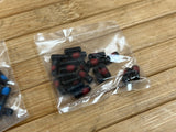 Title Connect Pedal Pin Kit 44 Stück Pins
