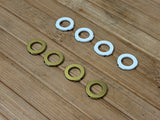 Magura Blenden Set 4 Kolben gold und weiß