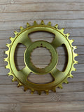 Burgtec Cinch Thick Thin Kettenblatt 30T gold