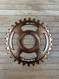 Burgtec Cinch Thick Thin Kettenblatt 30T Kash Bronze