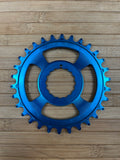 Burgtec Cinch Thick Thin Kettenblatt 30T blau