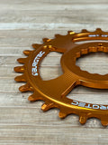 Burgtec Cinch Thick Thin Kettenblatt 30T orange