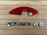 Burgtec Bashguard / Bash Guard Single red / rot
