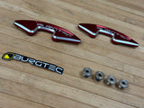 Burgtec Bashguard / Bash Guard Double / Paar rot