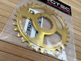 Burgtec Cinch Thick Thin Kettenblatt gold 32T