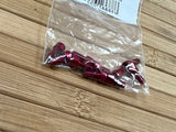 Reverse Components 10x Pedal Pins (Alu) US für Escape Pro+Black ONE rot