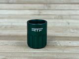 RTF Bikeparts CNC Rebound Abdeckkappe / Staubkappe Grip2 für FOX grün
