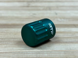RTF Bikeparts CNC Rebound Abdeckkappe / Staubkappe Grip2 für FOX grün