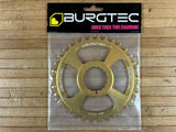 Burgtec Cinch Thick Thin Kettenblatt 34T gold