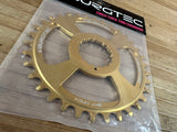 Burgtec Cinch Thick Thin Kettenblatt 34T gold