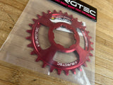 Burgtec Hope Boost Thick Thin Direct Mount Kettenblatt 30T rot