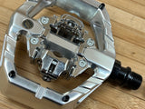 Title Connect Clipless Klickpedale / Pedale chrom