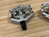 Title Connect Clipless Klickpedale / Pedale chrom