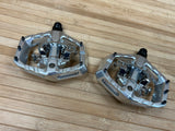 Title Connect Clipless Klickpedale / Pedale chrom