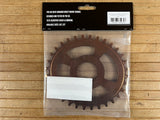Burgtec Oval Shimano Direct Mount Thick Thin Kettenblatt 32T kash bronze