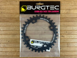 Burgtec 104mm BCD Thick Thin Kettenblatt 34T black