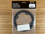 Burgtec 104mm BCD Thick Thin Kettenblatt 34T black