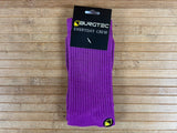 Burgtec Everyday Crew Socks Medium Grape 36-40