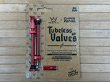 Peaty's Tubeless Ventile MK2 80mm rot