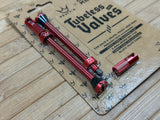 Peaty's Tubeless Ventile MK2 80mm rot