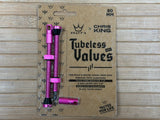 Peaty's Tubeless Ventile MK2 80mm pink