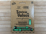 Peaty's Tubeless Ventile MK2 60mm emerald grün