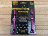 Peaty's Holeshot Fast Flow Tubeless Ventile 60mm pink