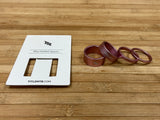 Title Spacer Set 1 1/8" Alu pink