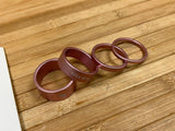 Title Spacer Set 1 1/8" Alu pink