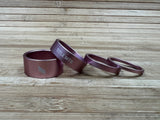 Title Spacer Set 1 1/8" Alu pink
