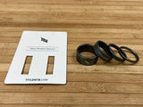 Title Spacer Set 1 1/8" Alu grau