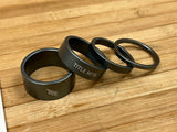 Title Spacer Set 1 1/8" Alu grau