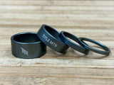 Title Spacer Set 1 1/8" Alu grau