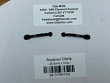 Title Sattelklemme 28,6mm grau