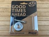 Reverse Steuersatzkappe / TopCap mit Schraube silber