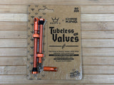 Peaty's Tubeless Ventile MK2 80mm mango orange