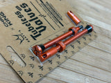 Peaty's Tubeless Ventile MK2 80mm mango orange