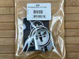 Chris King Sattelklemme 34,9mm silber