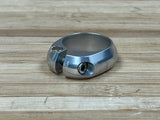 Chris King Sattelklemme 34,9mm silber