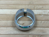 Chris King Sattelklemme 34,9mm silber