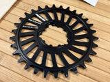 Fraezen Kettenblatt SRAM T-Type Direct Mount 30T schwarz