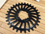 Fraezen Kettenblatt SRAM T-Type Direct Mount 30T schwarz