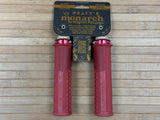 Peaty's Monarch Pro Grip Knurl Thick Griffe rot