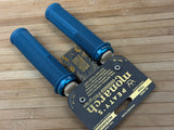 Peaty's Monarch Pro Grip Mushroom Thin Griffe blau