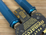 Peaty's Monarch Pro Grip Mushroom Thin Griffe blau
