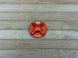 Fox 38 Air Cap Topcap Ventilkappe Orange