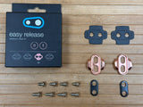 Crankbrothers Schuhplatten Premium Easy Cleat rose