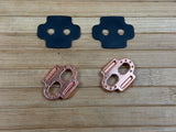 Crankbrothers Schuhplatten Premium Easy Cleat rose