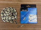 XLC 10-fach Kette CC-C08 schwarz / gold