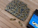 XLC 10-fach Kette CC-C08 silber / gold